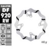 Disque de frein Galfer fixe wave rainuré 260mm