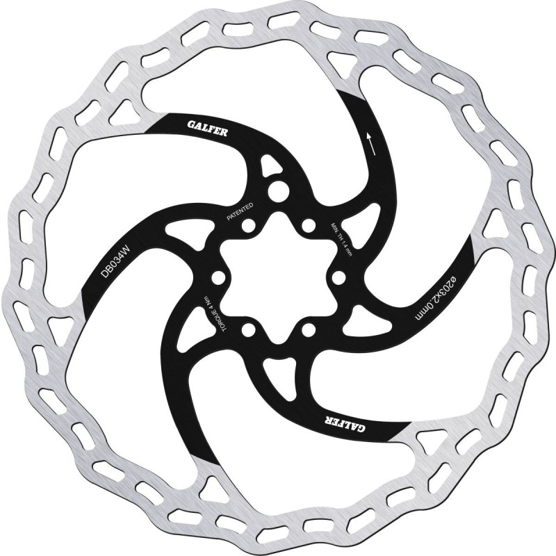 Disque de frein Galfer wave 203x2.0mm