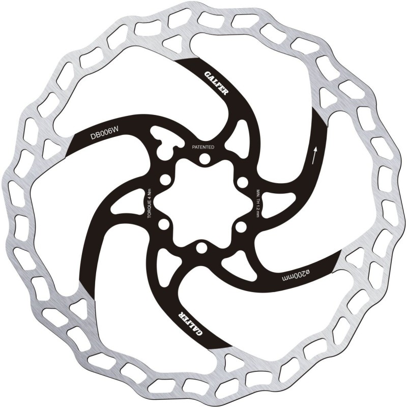 Disque de frein Galfer wave 200x1.8mm