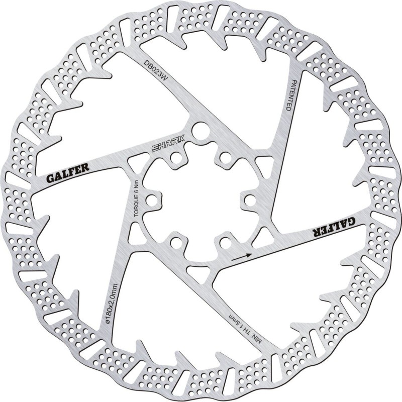 Disque de frein Galfer shark 180x2.0mm
