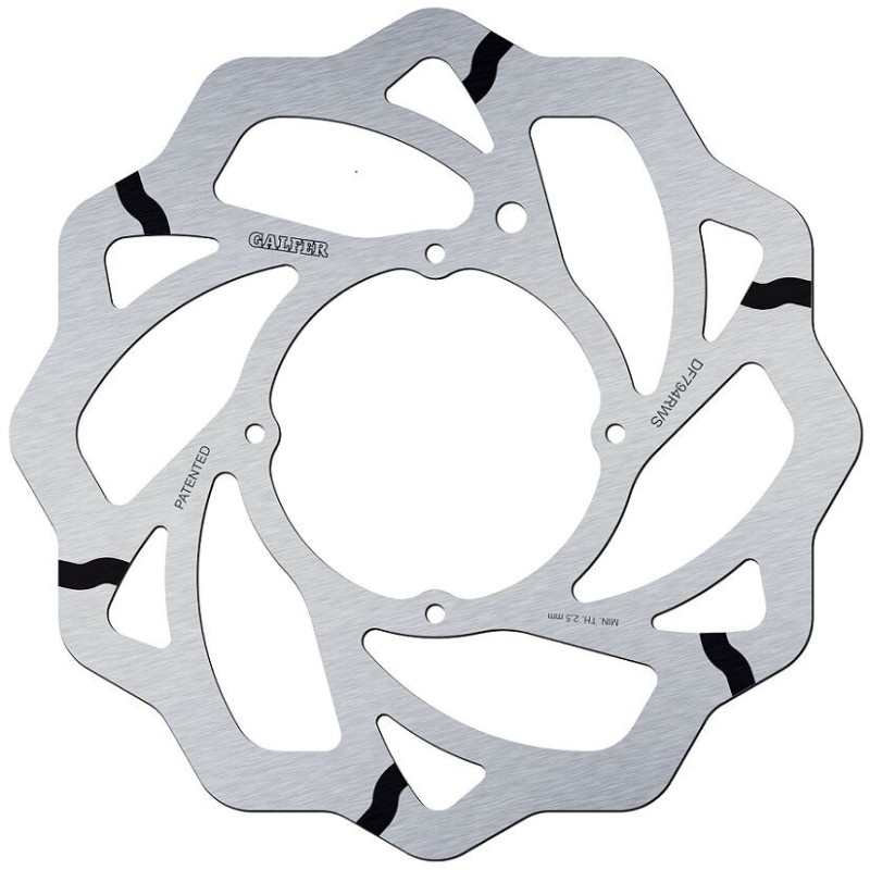 Disque de frein Galfer fixe wave rainuré 260mm Disque de frein Galfer fixe wave rainuré 260mm