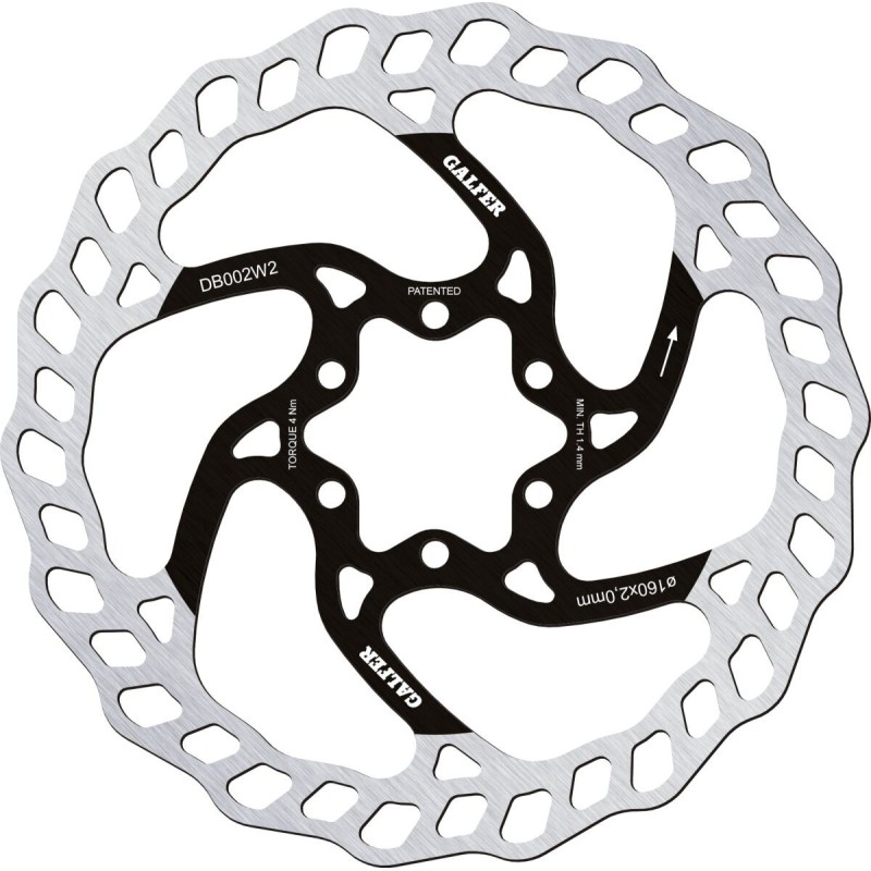 Disque de frein Galfer wave 160x1.8mm