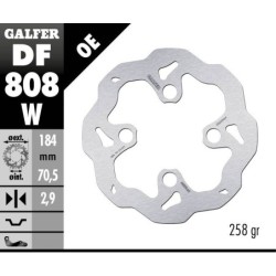Disque de frein Galfer wave fixe