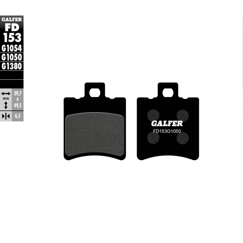 Plaquettes de frein Galfer street organique Plaquettes de frein Galfer street organique