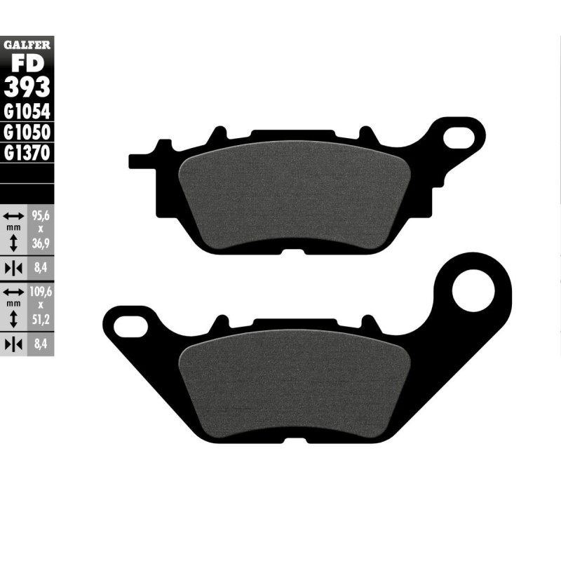 Plaquettes de frein Galfer semi metal Plaquettes de frein Galfer semi metal