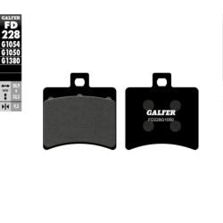 Plaquettes de frein Galfer street organique
