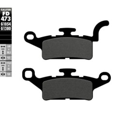 Plaquettes de frein Galfer semi metal