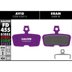 Plaquettes de frein Galfer E-Bike