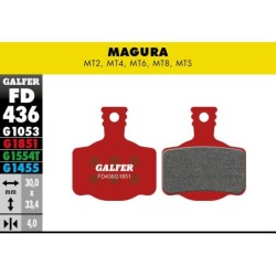 Plaquettes de frein Galfer haut de gamme