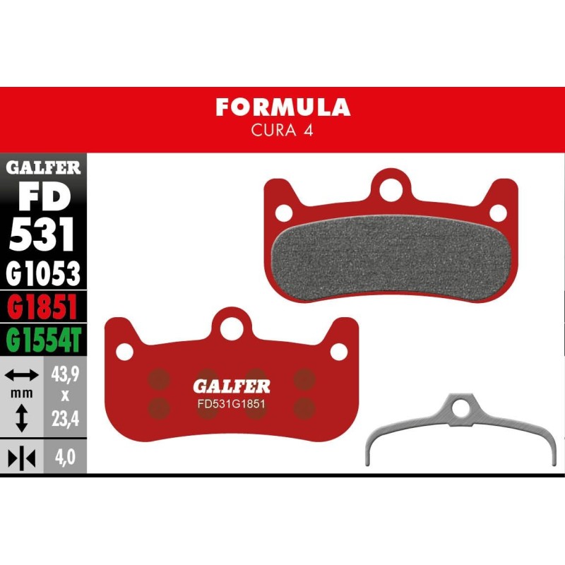Plaquettes de frein Galfer haut de gamme