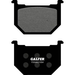 Plaquettes de frein Galfer semi metal fd046g1054