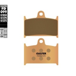 Plaquettes de frein Galfer sintered street