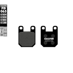 Plaquettes de frein Galfer semi metal street