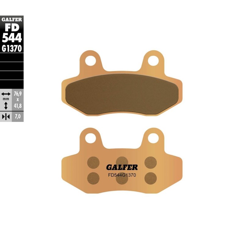Plaquettes de frein Galfer sintered Plaquettes de frein Galfer sintered