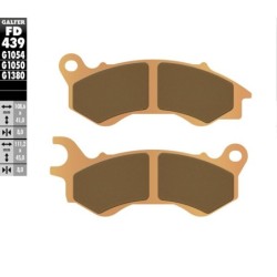 Plaquettes de frein Galfer sintered street