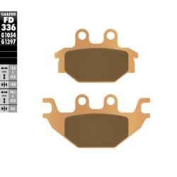 Plaquettes de frein Galfer sintered atv