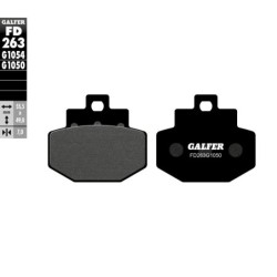 Plaquettes de frein Galfer semi metal street