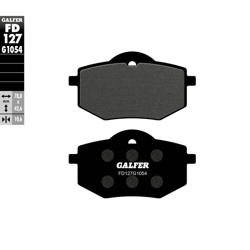 Plaquettes de frein Galfer semi metal Plaquettes de frein Galfer semi metal