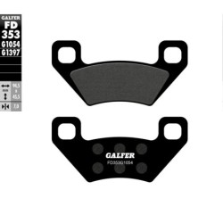 Plaquettes de frein Galfer semi metal