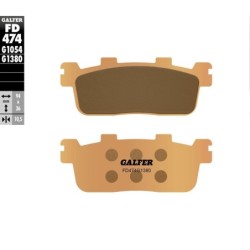 Plaquettes de frein Galfer sintered street