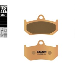 Plaquettes de frein Galfer sintered