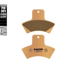 Plaquettes de frein Galfer sintered atv