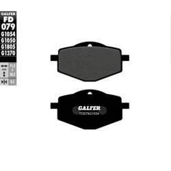 Plaquettes de frein Galfer semi metal