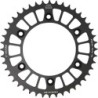Couronne JT SPROCKETS aluminium ultra-light anti-boue HONDA CR CRF 44 dents Noir