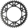 Couronne JT SPROCKETS aluminium ultra-light anti-boue HONDA CR CRF 45 dents Noir