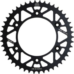 Couronne JT SPROCKETS aluminium ultra-light anti-boue HONDA CR CRF 46 dents Noir