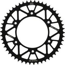 Couronne JT SPROCKETS aluminium ultra-light anti-boue HONDA CR CRF 50 dents Noir