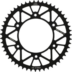 Couronne JT SPROCKETS aluminium ultra-light anti-boue HONDA CR CRF 51 dents Noir