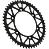 Couronne JT SPROCKETS aluminium ultra-light anti-boue YAMAHA YZ YZF WRF 50 dents Noir