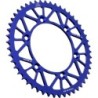 Couronne JT SPROCKETS aluminium ultra-light anti-boue YAMAHA YZ YZF WRF 50 dents Bleu