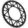 Couronne JT SPROCKETS aluminium ultra-light anti-boue YAMAHA YZ YZF WRF 52 dents Noir