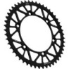 Couronne JT SPROCKETS aluminium ultra-light anti-boue KAWASAKI KX KXF 49 dents Noir