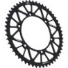 Couronne JT SPROCKETS aluminium ultra-light anti-boue KAWASAKI KX KXF 52 dents Noir