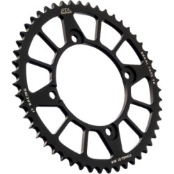 Couronne JT SPROCKETS aluminium ultra-light anti-boue 51 dents KAWASAKI Noir