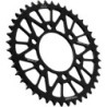 Couronne JT SPROCKETS aluminium ultra-light anti-boue 42 dents KAWASAKI Noir