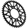 Couronne JT SPROCKETS aluminium ultra-light anti-boue 44 dents KAWASAKI Noir