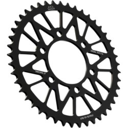 Couronne JT SPROCKETS aluminium ultra-light anti-boue 45 dents KAWASAKI Noir