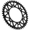 Couronne JT SPROCKETS aluminium ultra-light anti-boue 43 dents KAWASAKI / YAMAHA Noir