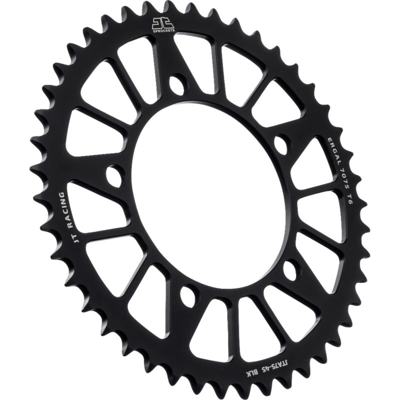 Couronne JT SPROCKETS aluminium ultra-light anti-boue 45 dents BMW Noir Couronne JT SPROCKETS aluminium ultra-light anti-boue 45 dents BMW Noir