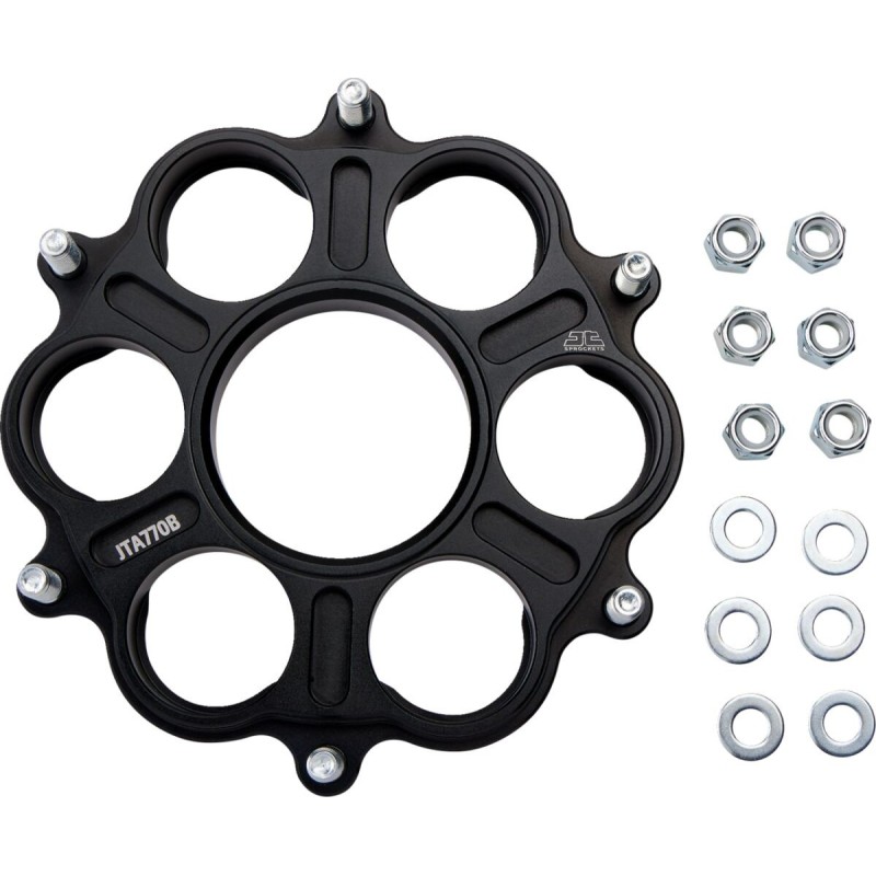 Support de couronne JT SPROCKETS - 6 Silentbloc Ducati Panigale/Monster Support de couronne JT SPROCKETS - 6 Silentbloc Ducati Panigale/Monster
