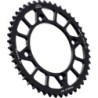 Couronne JT SPROCKETS aluminium ultra-light anti-boue YAMAHA 85 YZ / SUZUKI 85 RM 47 dents Noir