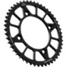 Couronne JT SPROCKETS aluminium ultra-light anti-boue YAMAHA 85 YZ / SUZUKI 85 RM 49 dents Noir