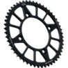 Couronne JT SPROCKETS aluminium ultra-light anti-boue YAMAHA 85 YZ / SUZUKI 85 RM 52 dents Noir