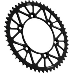Couronne JT SPROCKETS aluminium ultra-light anti-boue SUZUKI RM RMZ 51 dents Noir