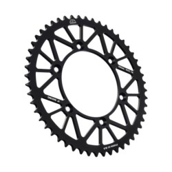 Couronne JT SPROCKETS aluminium ultra-light anti-boue SUZUKI RM RMZ 52 dents Noir