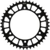 Couronne JT SPROCKETS aluminium ultra-light anti-boue SHERCO / BETA / GAS GAS - 2019 / HVA - 2014 44 dents Noir